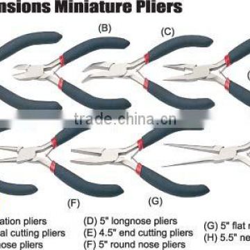 Spring Tensions Miniature Pliers