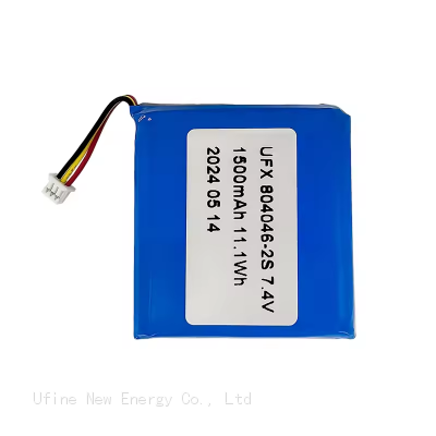 Li-ion Battery Pack 3.7V UFX 804046-2S 1500mAh 7.4V High Capacity Li-ion Battery Rechargeable Lithium Polymer Battery For Toys