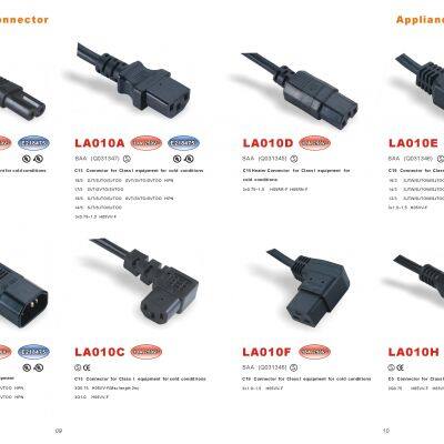 Power Cord Appliance Connector