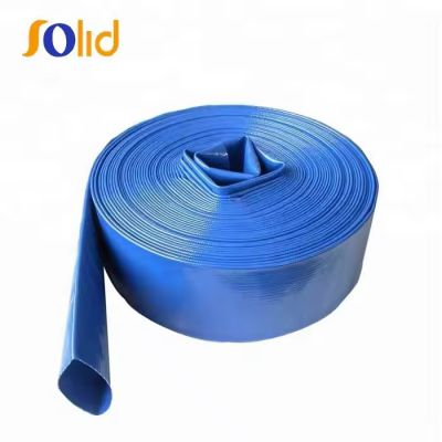 High pressure flexible 3inch 4inch PVC Water lay flat hose for Agricultural Irrigation