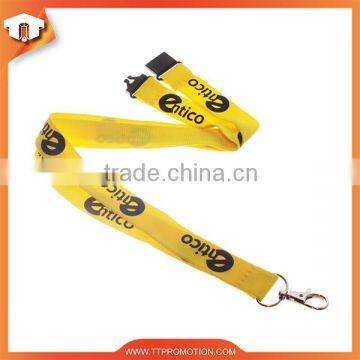 Fashion polyester lanyard with ID badge holder