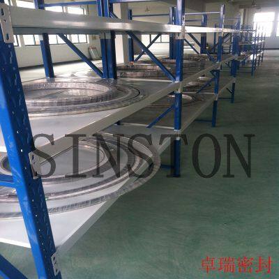 Green Color Coated Spiral Gasket Flange Gasket Sealing photo-3