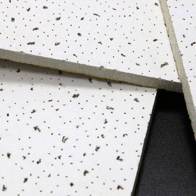 Acoustic Mineral Fiber Ceiling Suspended False Ceiling for Ceiling Tile photo-3