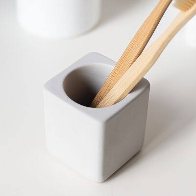 Square Diatomite Toothbrush Holder China Manufacturer & Supplier photo-4