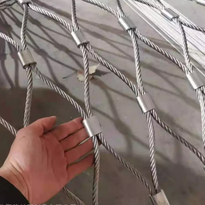 Hand-Woven Stainless Steel Cable Mesh for Garden Fence and Bird Cages photo-5