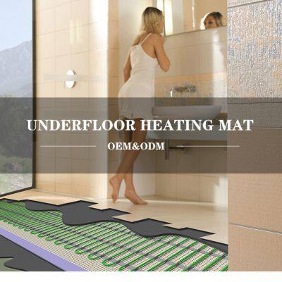 Industrial-Style Electric Snow Melting Floor Heating Solution Indoor Underfloor Heating With Comfort Heated Floor Mat photo-2
