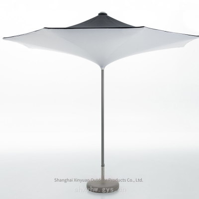 Patio Umbrella Suitable for Restaurants, Swimming Pools and Courtyards With Led Lighting. 2025 New Style Sunshade Umbrella With Arched Canopy