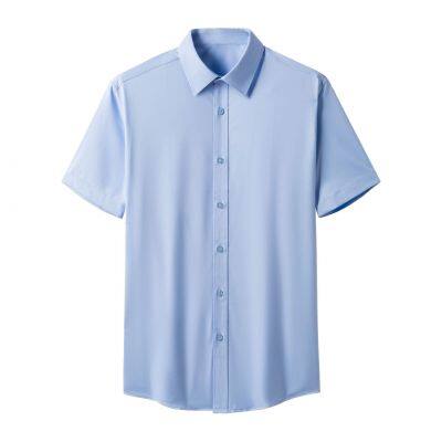 Men's Business Casual Short Sleeve Shirt photo-2