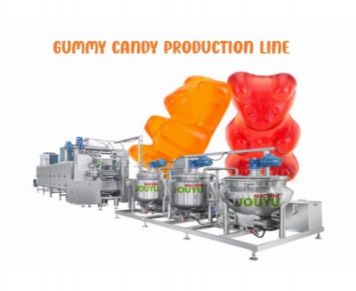 150kg/h Industrial Gummy Production Line for Sale photo-2