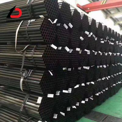 Light Weight ERW Black Straight 6m 12m Welded Steel Pipe for Fence Post