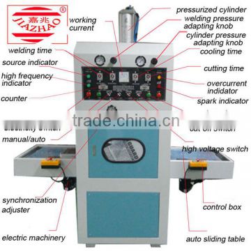 8KW high frequency welding and cutting blister packing machine for cell phone sets