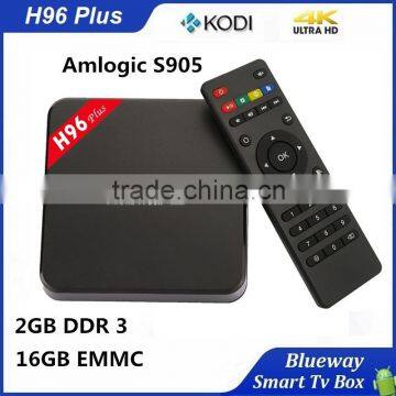 Hot Selling Amlogic S905 Quad Core CPU Android TV Box 2gb RAM 16GB ROM