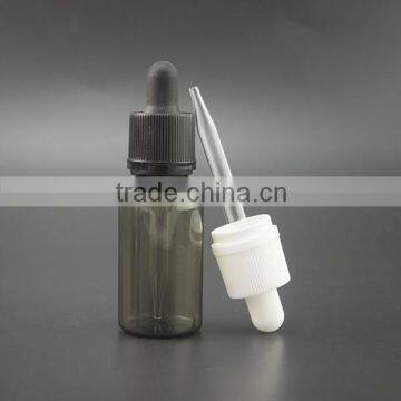 empty e cigarette liquid plastic pet bottle 30ml glass pipette