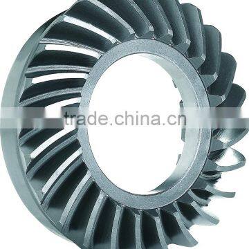 spiral bevel gear with keyway