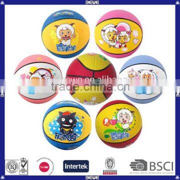 OEM Cheap Promotion Gift Wholesale Rubber Basketball for Children