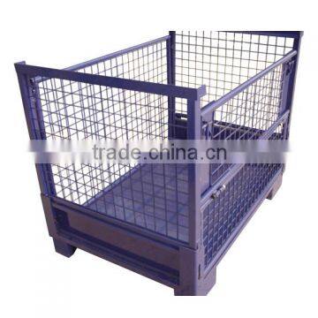 most popular heavy duty qualified China stackable and foldable pallet box