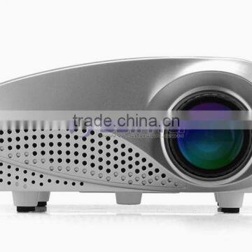 1.67 Million Displayable Colors HD 1080P Projection 0.5 to 3.5 Meter 8S Mini Projector photo-4