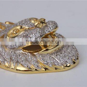 China Jewelry Manufacturer Suply Lion Heand Pendant Animal Jewelry photo-4