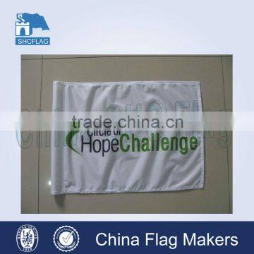 100%polyester custom golf flags