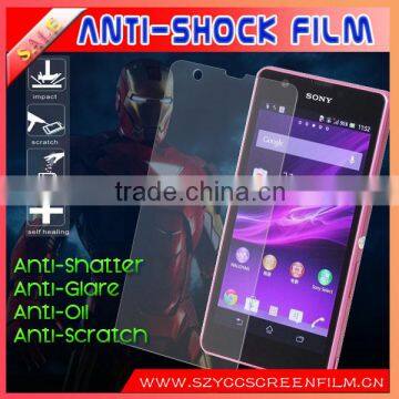 Durable and Stylish For Sony M36H Xperia ZR Anti-shock Screen Guard With Fast Delivery