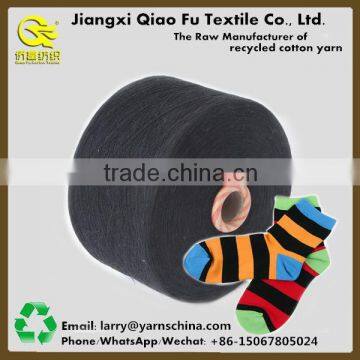 Ne 20s High Quality Cotton Blened Polyester Yarn Dyed Yarn for Knitting Socks