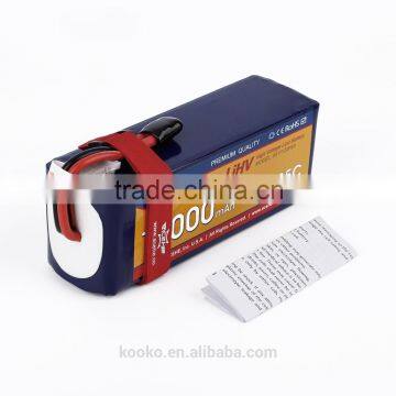 ACEHE 6S 22.8V 10000mAh 35C High Voltage Lipo Battery photo-5