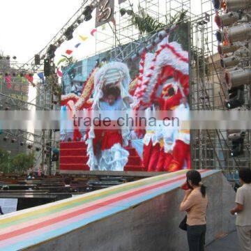 P10mm light outdoor led display screen sign panel