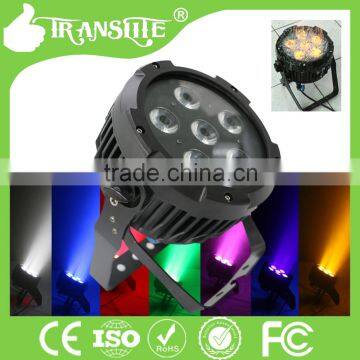2015  Newest design environmental 6*15w 6in1 RGBWA UV Led Par Light Uplighting for Dj Lighting
