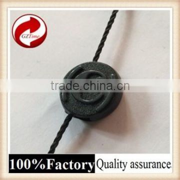 Fashional good quality plastic seal tag withlogo string cow ear tag