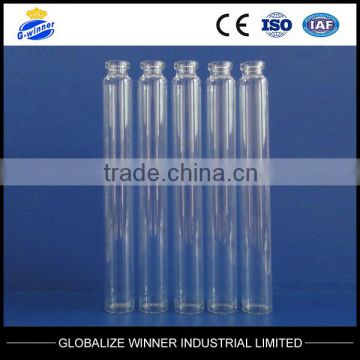 30ml clear long tubular glass vial