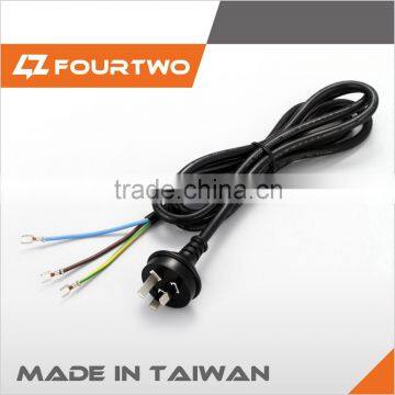 Australia power plug SAA 3pins power plug 250V power cable for oceania country