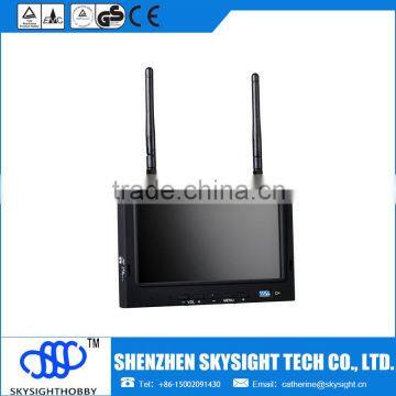 Promotion SKY-702 5.8G 32ch 7"inch lcd monitor composite video input