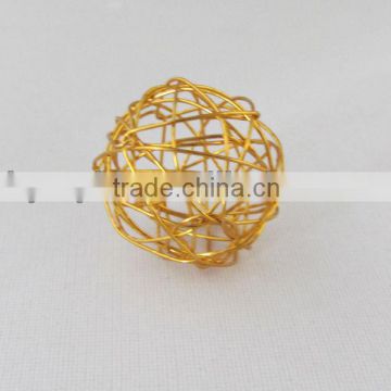 Orange Wrought Iron ball