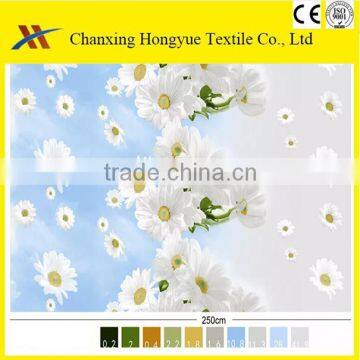 3D Textile Fabric Polyester Printed Bedsheet Fabric With Double Folded Packing From Changxing Factory photo-2