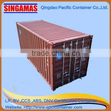 20ft ISO standard shipping container with classification society cert.