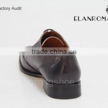 Business Men Wingtip Shoes Classical Brogue Shoes Men photo-4