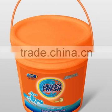 America Fresh Laundry Detergent Powder 9 Kg Bucket Manufacturer