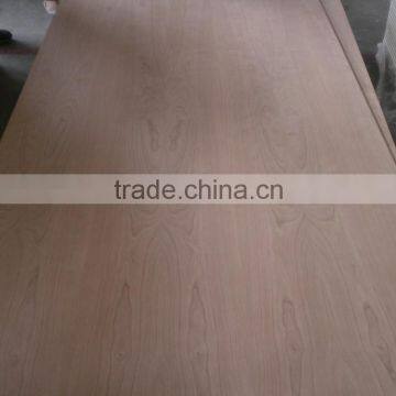 Natural wood veneer Cherry core veneer for construction