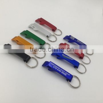 gift aluminium alloy beer bottle opener key chain