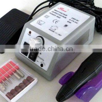 30000 RPM No noise nail drill vacuum machine+ 220V(EU Plug)