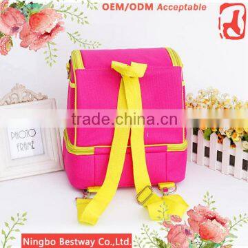 School Bag and Lunch Bag Set, Lunch Cooler Bag With Drink Holder photo-2