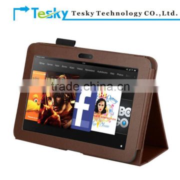 cheap kindle fire 2 HD 7 ereader stand leather case cover