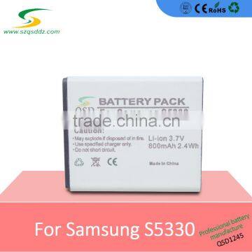 3.8V 1500mAh lipo mobile phone battery for Sam S5330