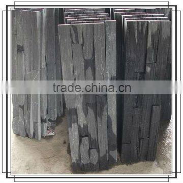 Black yard lowes slate tiles for wall cladding stone