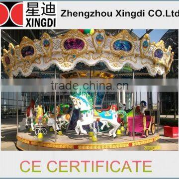 Professional Design Playground Amusement Park Equipment Merry go Round for Sale photo-4