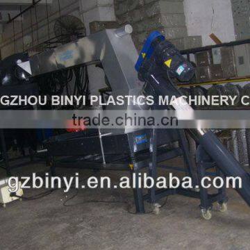 New style waste plastic film recycling line