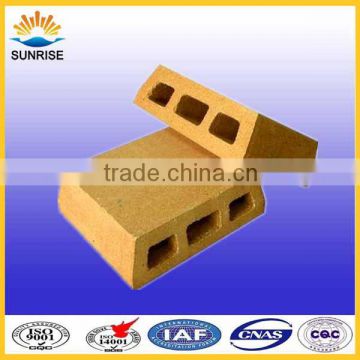 price for multiple holes and different shapes high purity fused silica bricks