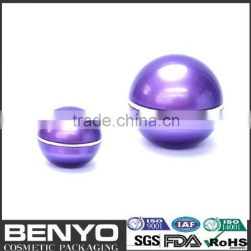 Purple acrylic cosmetic jar eye gel jar