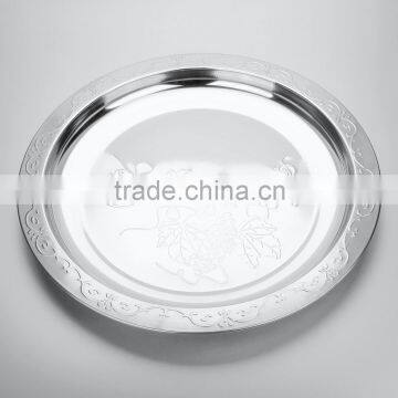 homeware stainless steel food face cheap plate net and hot products