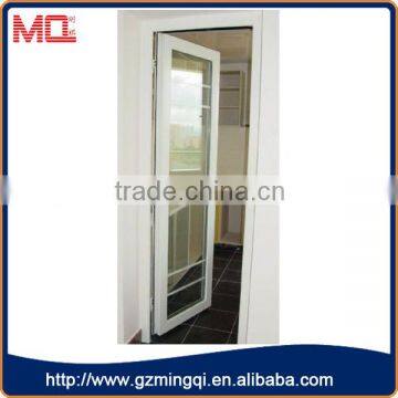 Exterior glass door window with grills